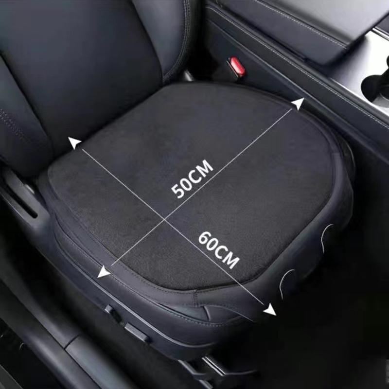 

Модная подушка для переднего сиденья автомобиля, универсальная, без спинки, короткая, плюшевая, цельная, роскошная, дышащая, нескользящая, автомобильные принадлежности