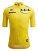 Santini Men's Yellow Tour De France Official Cycling Jersey