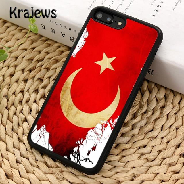 Krajews Republik Türkei Flagge Ankara Für iPhone 17 Air 16 Handyhülle Cover 15 14 plus 12 13 pro max Fundas