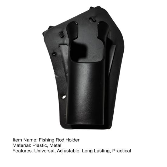 Zasouvací pouzdro na rybářský prut na bok Odolné proti povětrnostním vlivům Rychloupínací Univerzální Snadná instalace Držák prutu pro volné ruce Rybářské příslušenství