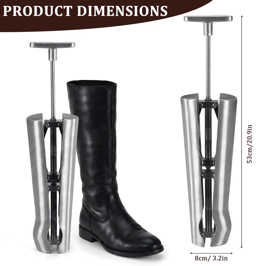 1PC Boot Calf Shaft Stretcher for Women & Men Calf Boot Stretcher Relieves Tightness for Western Cowboy Hiking Work Riding Boots