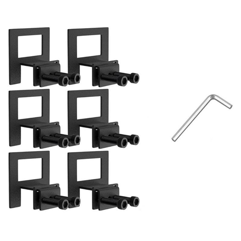 24TE 6Pcs Mattress Gaskets for Metal Bed Frame Mattress Holder in Place Gripper