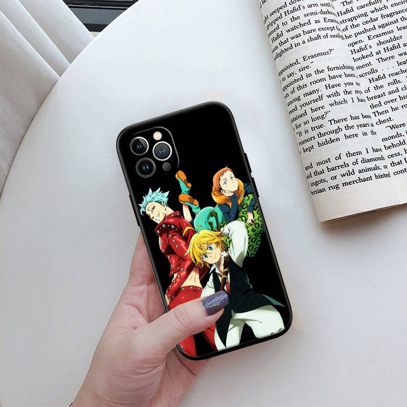 IR24 Sedm smrtelných hříchů Kryt na telefon pro Samsung S20 S21 S22 S23 S24 FE Ultra Plus Lite S21S A55 A07 A17 F06 F16 M06 M16 M56 A36