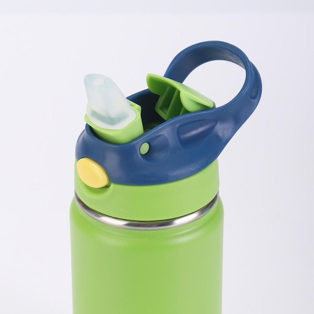 12oz Stainless Steel Insulated Mini Straw Sports Bottle