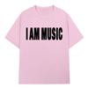 Rapper Playboi Carti Same Style I AM MUSIC Print T-shirt Men Women Fashion Comfort Opium T Shirts Cotton Tops