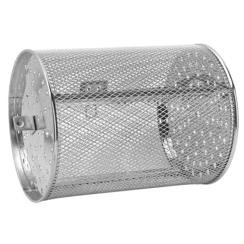Oven Cage 360 Degree Rotatable Stainless Steel Oven Rack Roast Basket for Baking Nuts BBQ Roaster