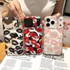 For iPhone 17 Pro Max Case Compatible with MagSafe IMD Lip Print Pattern TPU PC Phone Back Cover