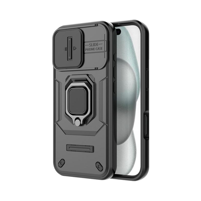 For iPhone 17 Case iPhone 17 Cover Slide Camera Protector Holder Bumper Protective Phone Cases For iPhone 17 Air Pro Max Funda