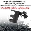 Multifunctional Baby Strollers Cup Holder Black Plastic Adjustable Cup Holder  for Bicycle