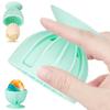 Household Silicone Egg Brush Rotatable Cleaning Cleaner Food Silicone Egg Cleaner Is Very Convenient and Applicable