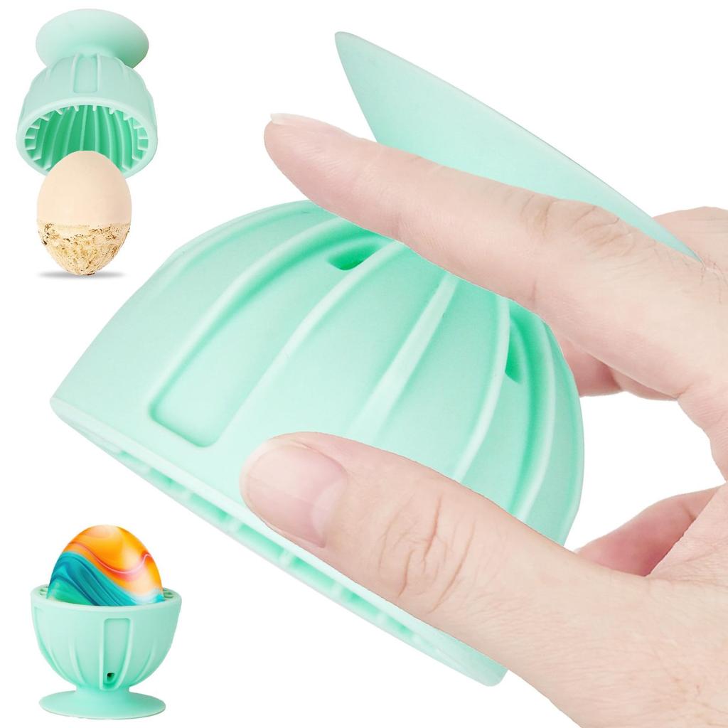 Household Silicone Egg Brush Rotatable Cleaning Cleaner Food Silicone Egg Cleaner Is Very Convenient and Applicable