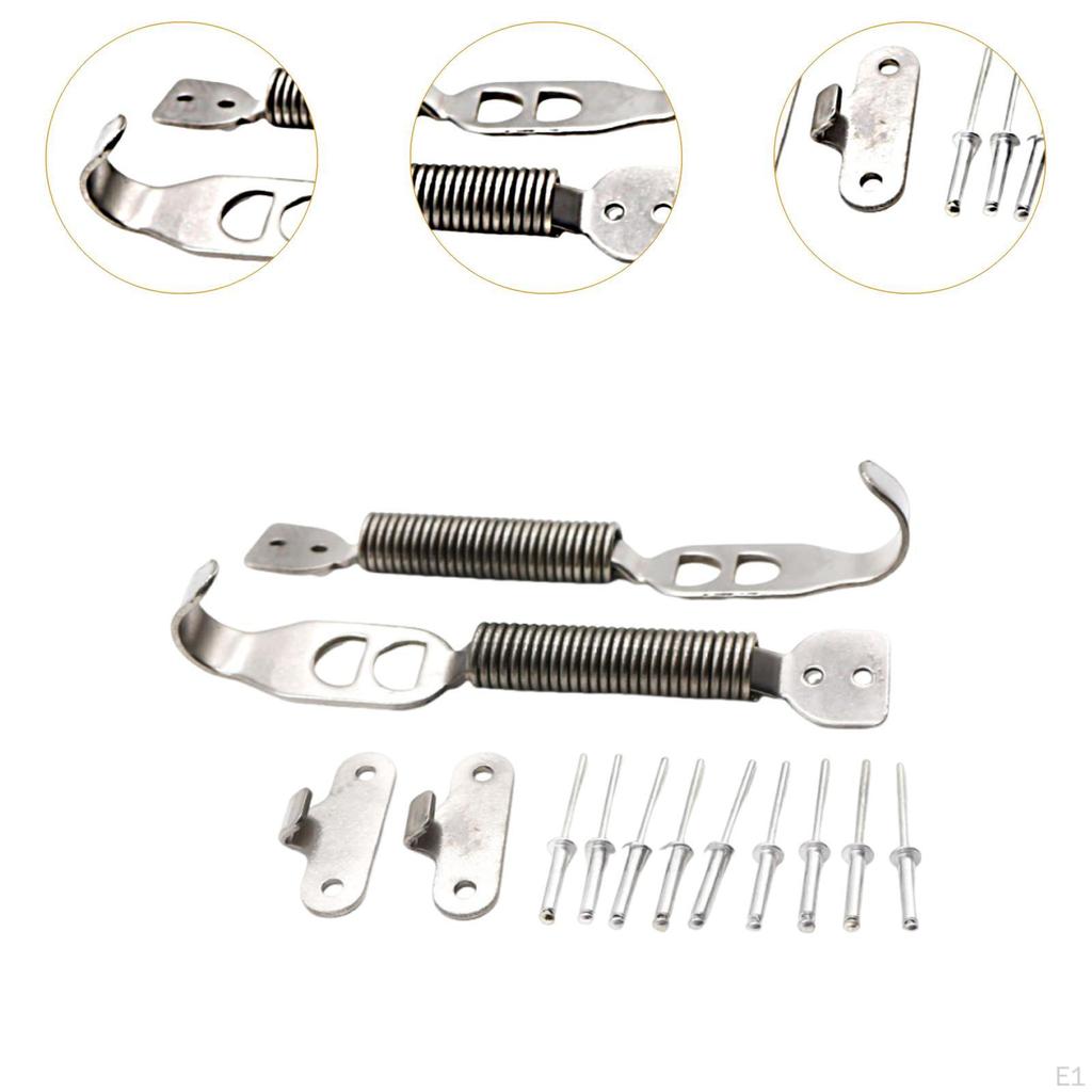Car Trunk Spring Hook Bonnet Locking Kit Accessories Easy to Install Hood Latch Fastener Spare Parts
