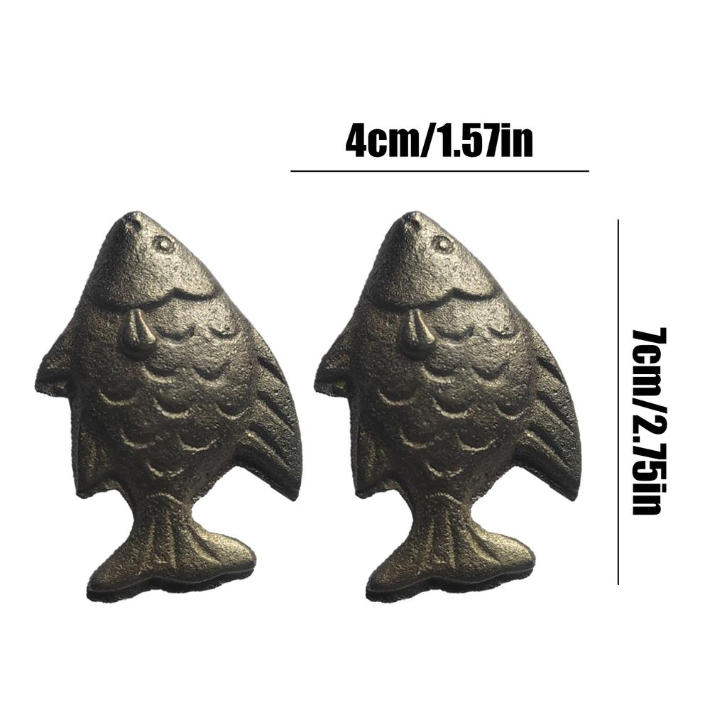 2pcs Iron Fish A Natural Source Of Iron Reusable Kitchen Accessories Iron Deficiency Great Iron Supplement Alternative for Women
