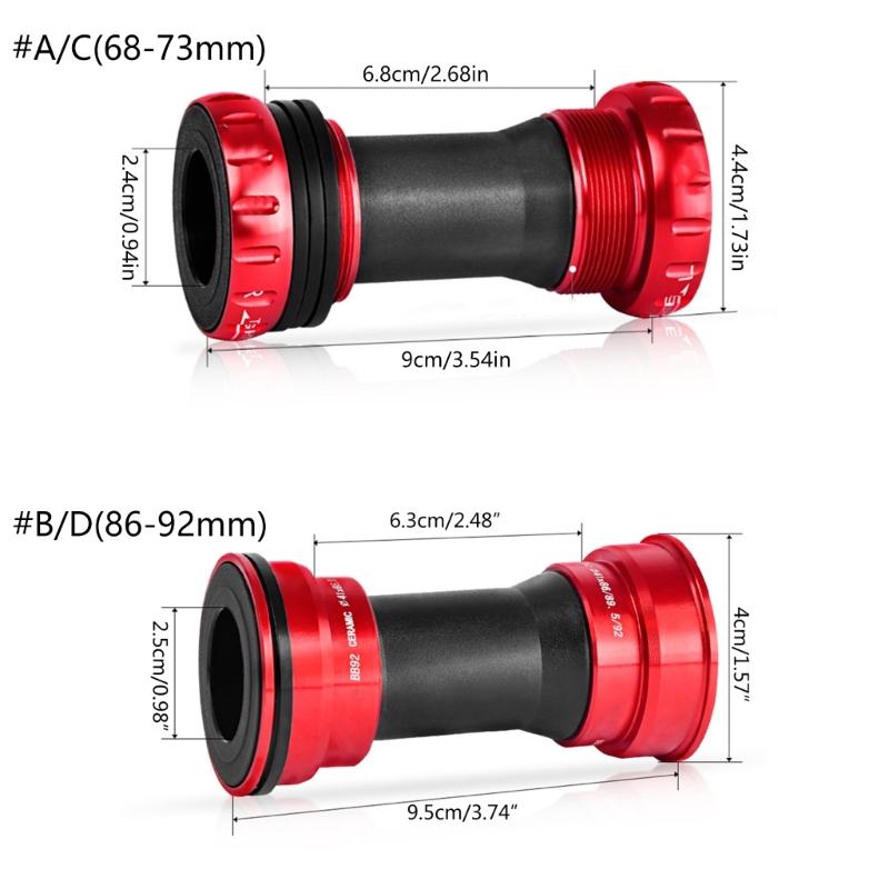 Keramiskt Lager MTB Landsvägscykel, Yttre Lager Vevlager för Delar 24mm BB 22mm GXP Lagerenhet