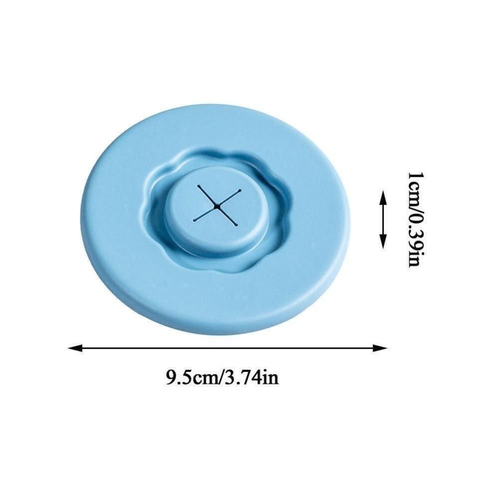 3PCS Leakproof Silicone Cup Lid Universal Tea Coffee Lids Cup Dustproof Cover  Cup Accessories