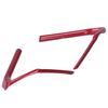 2Pcs Steering Wheel Cover Sequins Strip Trim Sticker Fit for Mazda 3AxelaCX?4CX?5Red