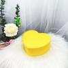 Heart-shaped Jewelry  Box Sundries Container Girls Makeup Storage Box Desktop Cosmetic Organizer