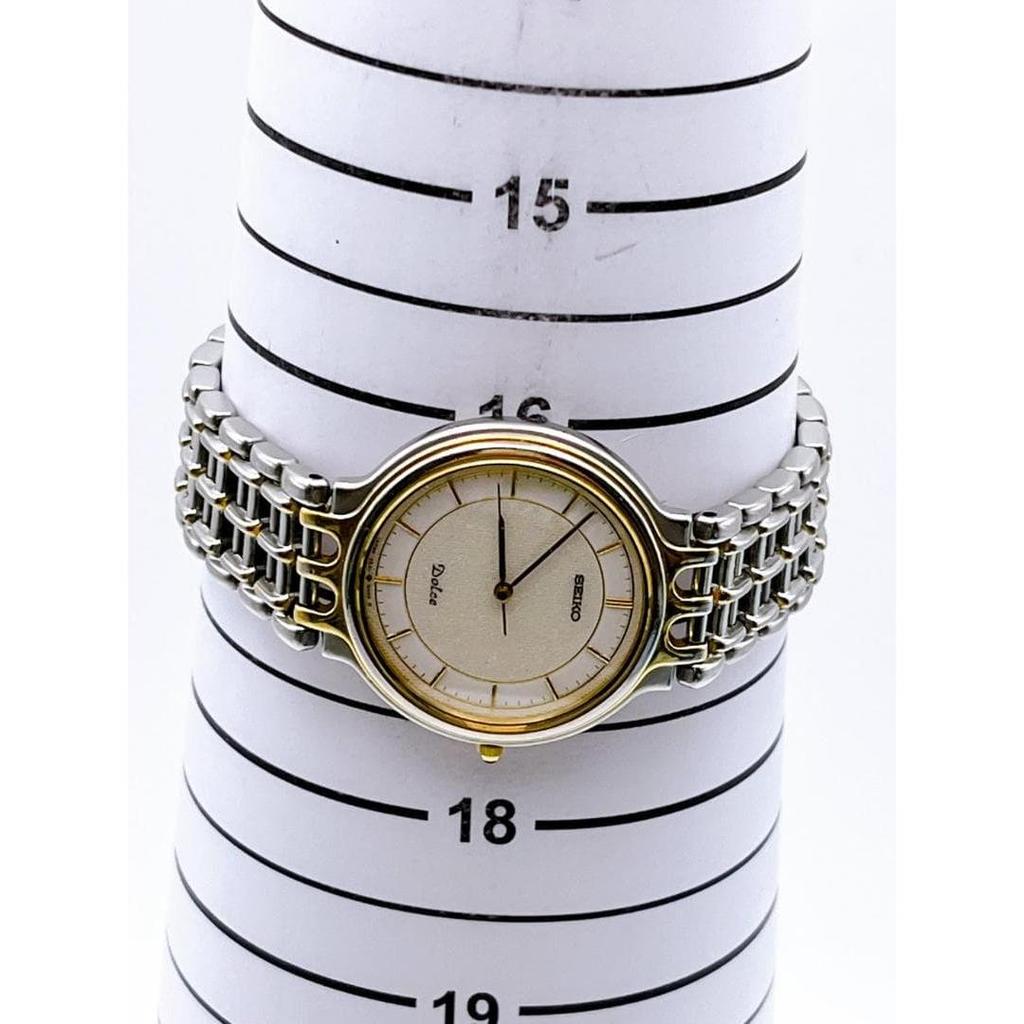 Used SEIKO Watch Working Item 5E31-6A00 Quartz Dolce