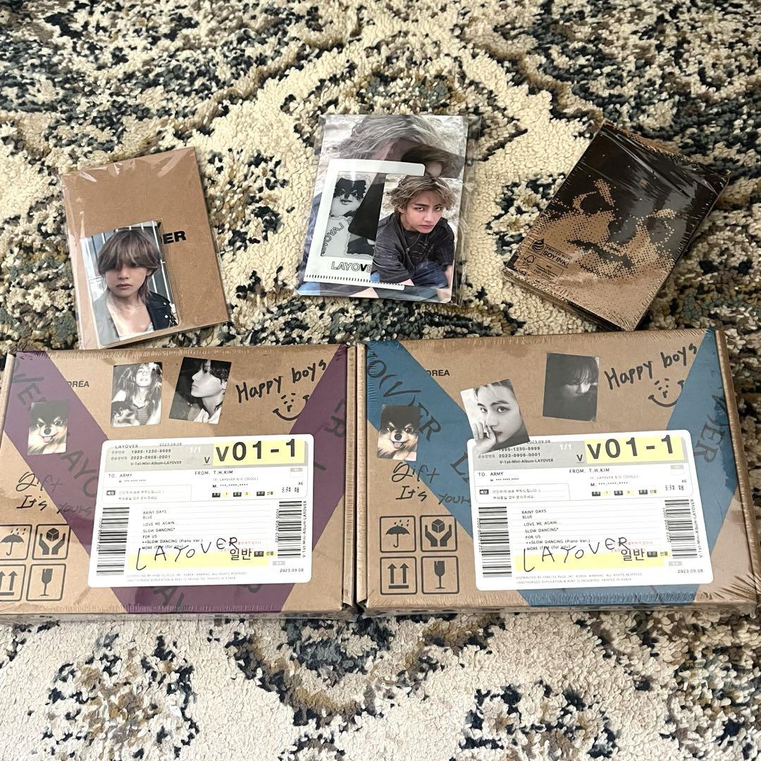 

[USED] BTS V Layover FCJP Bonus with Weverse Bonus