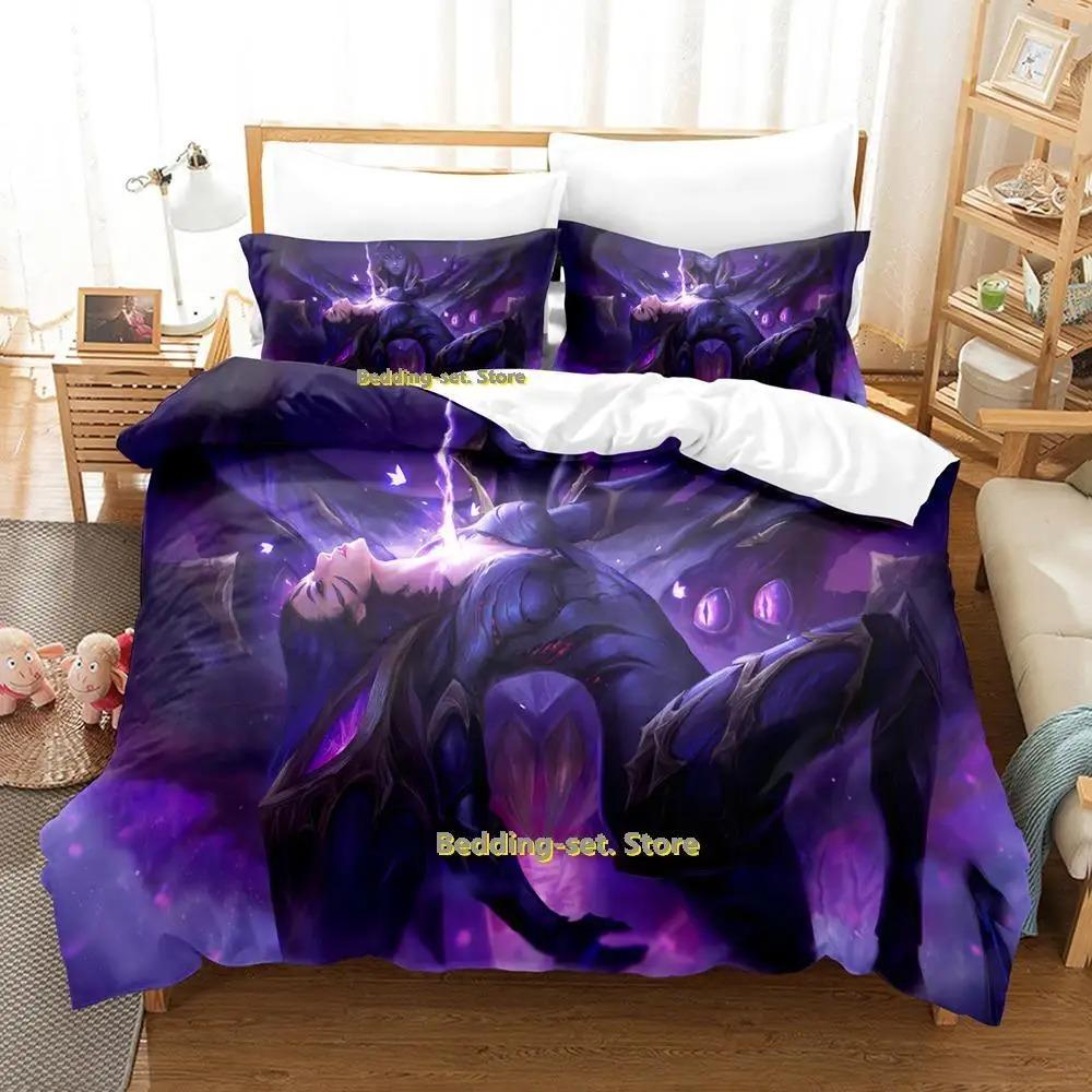 Cool Kai Sa Bettwäsche-Set Einzelbett Twin Full Queen King Size Bettset Erwachsene Kind Schlafzimmer Bettbezug-Sets Anime Bettwäsche