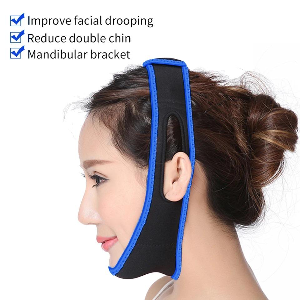 Face Slimming Bandage Reusable V Line Face Shaper Women Chin Cheek Lift Up Belt Facial Massage Strap Face Skin Care Beauty Tools