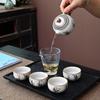 Minguan Chinese Ru Ware Porcelain Tea Set Gift Box