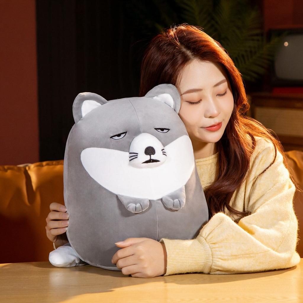 Lovely Vulpes Ferrilata Plush Toys Simulation Wild Animal Pillow Cute Fox Dolls Stuffed Soft for Children Boys Gifts