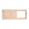 Griglia per Aerazione Sauna in Legno Finestra a Persiana per Stanza Sauna Pannello di Ventilazione Griglie di Fornitura Attrezzatura