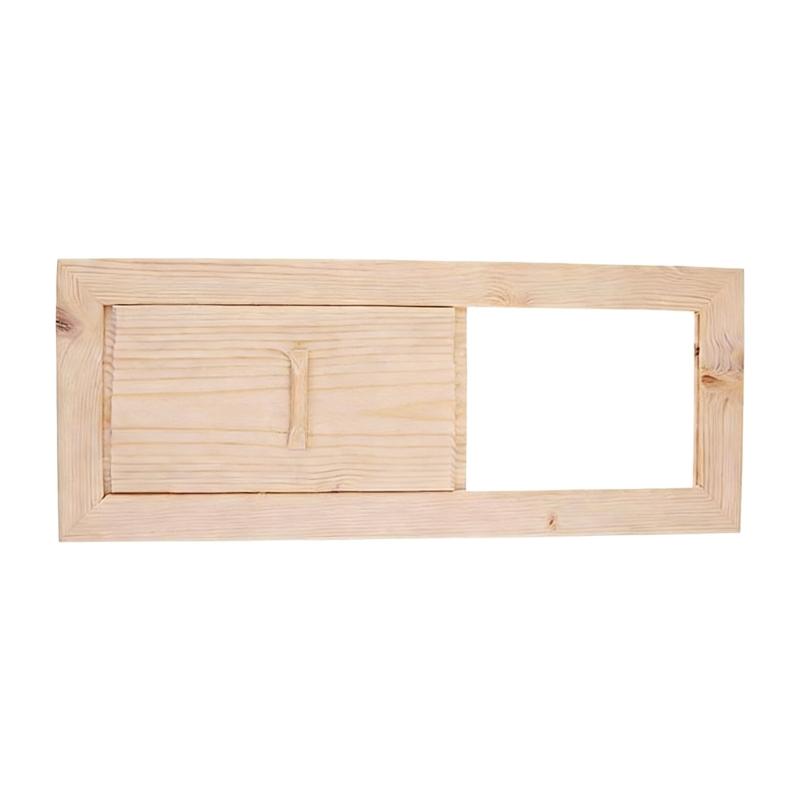 Griglia per Aerazione Sauna in Legno Finestra a Persiana per Stanza Sauna Pannello di Ventilazione Griglie di Fornitura Attrezzatura