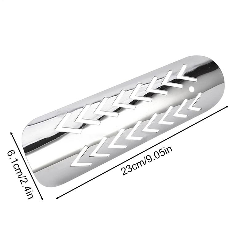 Exhaust Pipe Heat Shield Anti-Scald Motorcycle Pipe Cover Abrasion-Proof Quick-Install Non-Slip Motorbike Accessories For