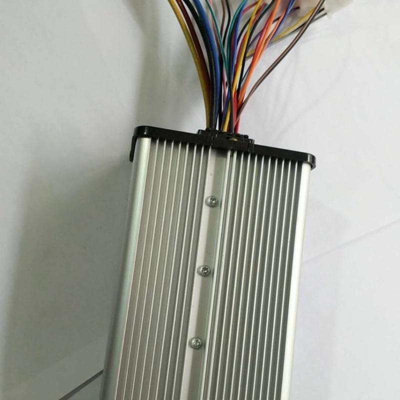 2000W Sinusmotor Drehzahlregler Modifiziertes Zubehör Bürstenloser Motorcontroller 48-72V für Elektrofahrrad Roller