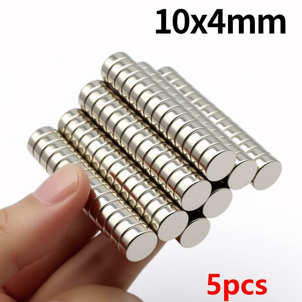 10x4mm Super Strong Neodymium Magnet N35 NdfeB Permanent Magnetic Imanes Round Powerful Magnets Refrigerator Magnet