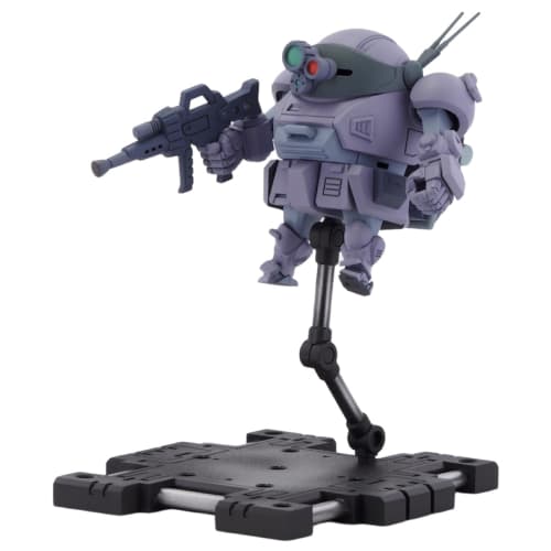 Cavico Choipla Series Armored Trooper Votoms ATM-09-ST Scopedog, Melquia Army Colors, Parachute Pack Equipped, Approximately 45mm Tall, Non-Scale Plas