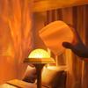 Cordless Shower Lamp,Bedside Lamp,Touch Ocean Wave Projector Light,3 Way Color Temperature,16 Color Changing Light,Dimmable