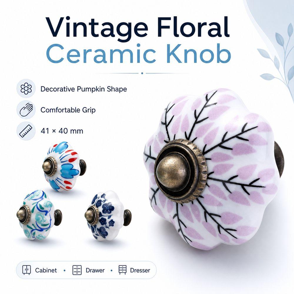 Ceramic Drawer Pulls Pumpkin Shape Furniture Knobs New Decorative Knobs Cabinet Hardware