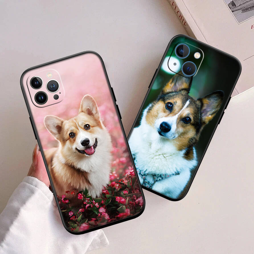 Cute Corgi Dog New Phone Case for iPhone 6 6s 7 8 11 12 13 14 15 16 17 16E XS Pro Max XR X SE Air