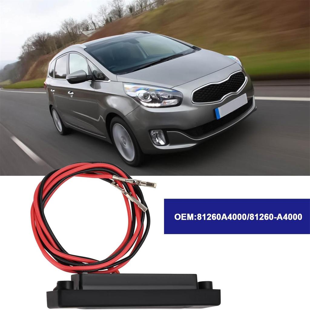 Buton de deblocare a trapelor spate, comutator de deschidere a ușii din spate pentru 81260A4000 81260-A4000, răspuns rapid impermeabil și rezistent la praf