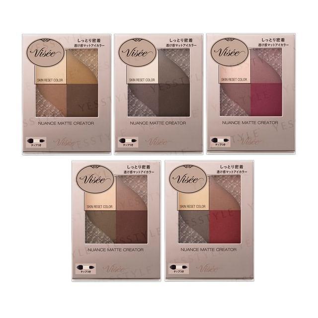 Kose - Visee Nuance Matte Creator Eyeshadow 005 Classic Gray