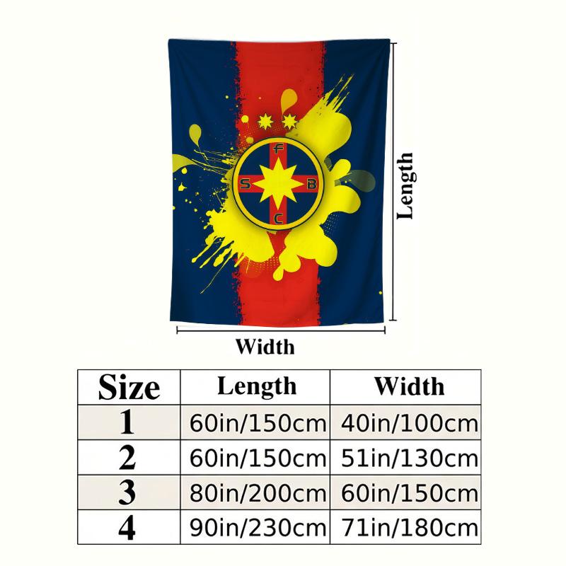 Fcsb Wall Tapestry Aesthetic Wall Hanging Printed Fabric Blanket Decorative Tapestries For Bedroom Living Room Home Decor