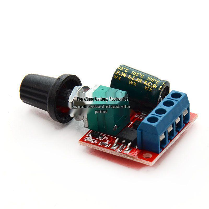 5V-35V PWM DC Motor Speed Controller with LED Dimmer and Adjustment Switch