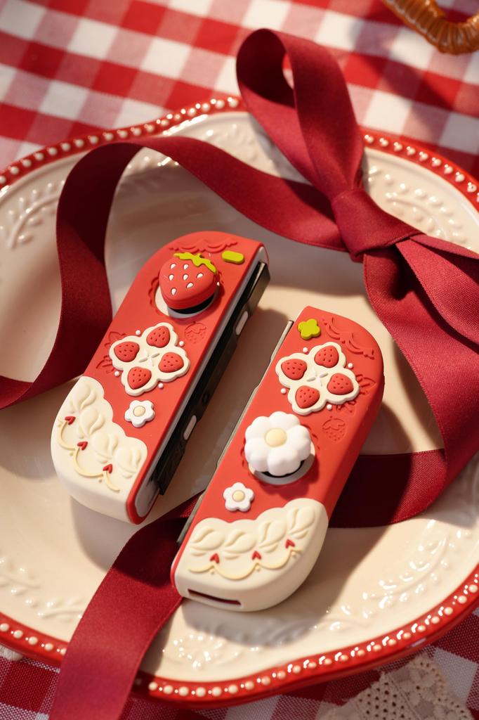 GeekShare Schutzhülle für Switch Switch Switch, teilbar, vollständig kratzfest, fleckenabweisend, leicht zu entfernen, kompatibel mit Erdbeer-Cover, Cover, Cover, Cover, Cover, Cover,