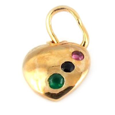 [D9525] - Gold Plated 'Love Etc.' Pendant . . '