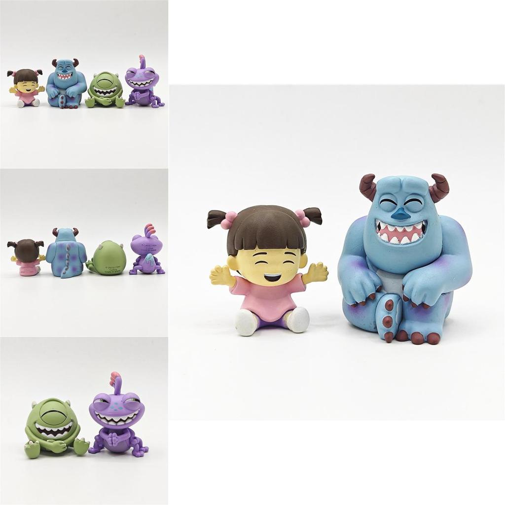 Monster Inc Toy Model Laughing Monster Abs Blind Box Collectible For Children