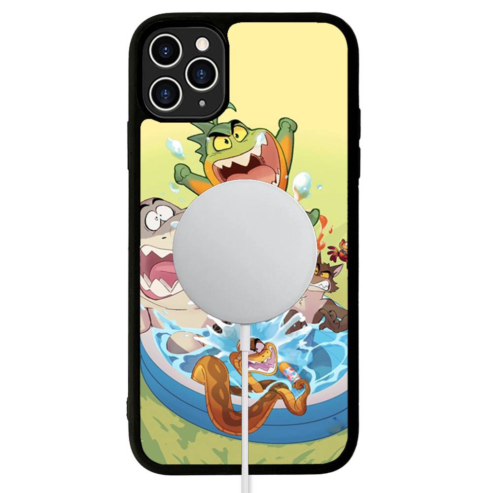 Funny Anime The B-bad G-guys Phone Case Magnetic Case For IPhone 16 14 13 12 11 15 Pro Max For Magsafe Wireless Charge Cover
