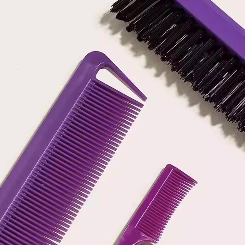 Pro Pointed Tail Salon Hairdressing Hair Styling Anti-Static Comb Hair Brush Steel Needle Pin Rat Tail Combs Barber Accessories