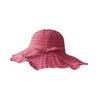Wide Brim UV Protection Sun Cap Women Outdoor Foldable Bucket Hat Summer Outdoor Stripe Fisherman Hats Panama Hats