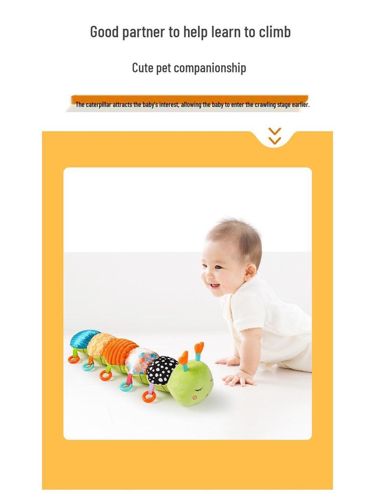 Sozzy Soothing Newborn Plush Doll & Music Height Chart Toy, 0-3 Years Early Education