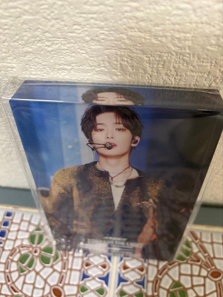 [USED] ATEEZ TOWARDS THE LIGHT Acrylic Block Mingi Achie
