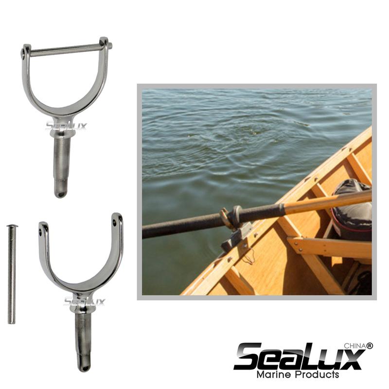 Sealux Oarlock with Pin for 1/2 Socket Stainless Steel 316 Yacht Boat Fishing Accessory