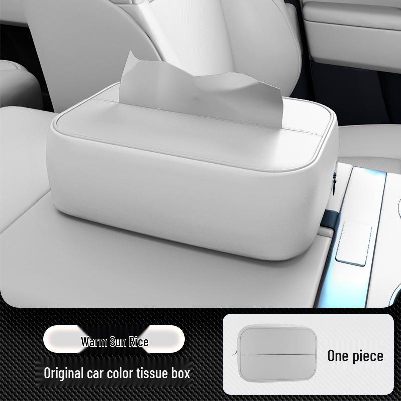 Compatible Tissue Box for Xingtu ET5 Cars - Seat Back Hanging Accessory No Specification